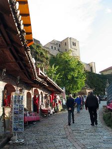 Der Basar in Kruja