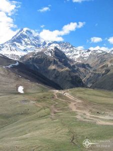 Blick auf den Kasbeg