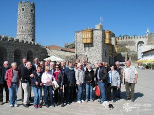 Gruppenbild auf der Festung Achalziche