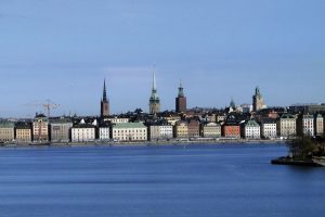 Einfahrt nach Stockholm