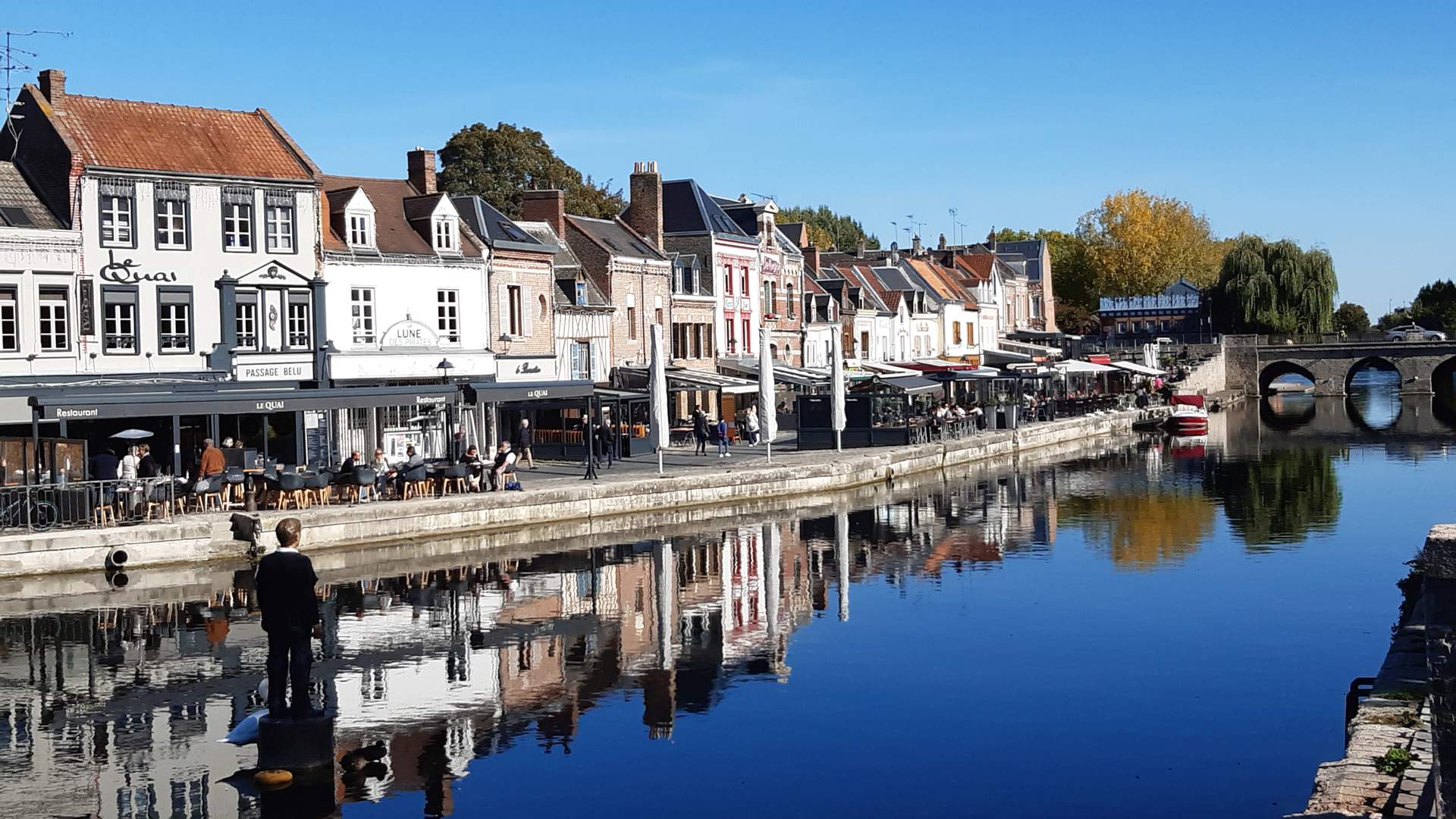 Amiens - die Hauptstadt des französischen Départements Somme in der Region Hauts-de-France